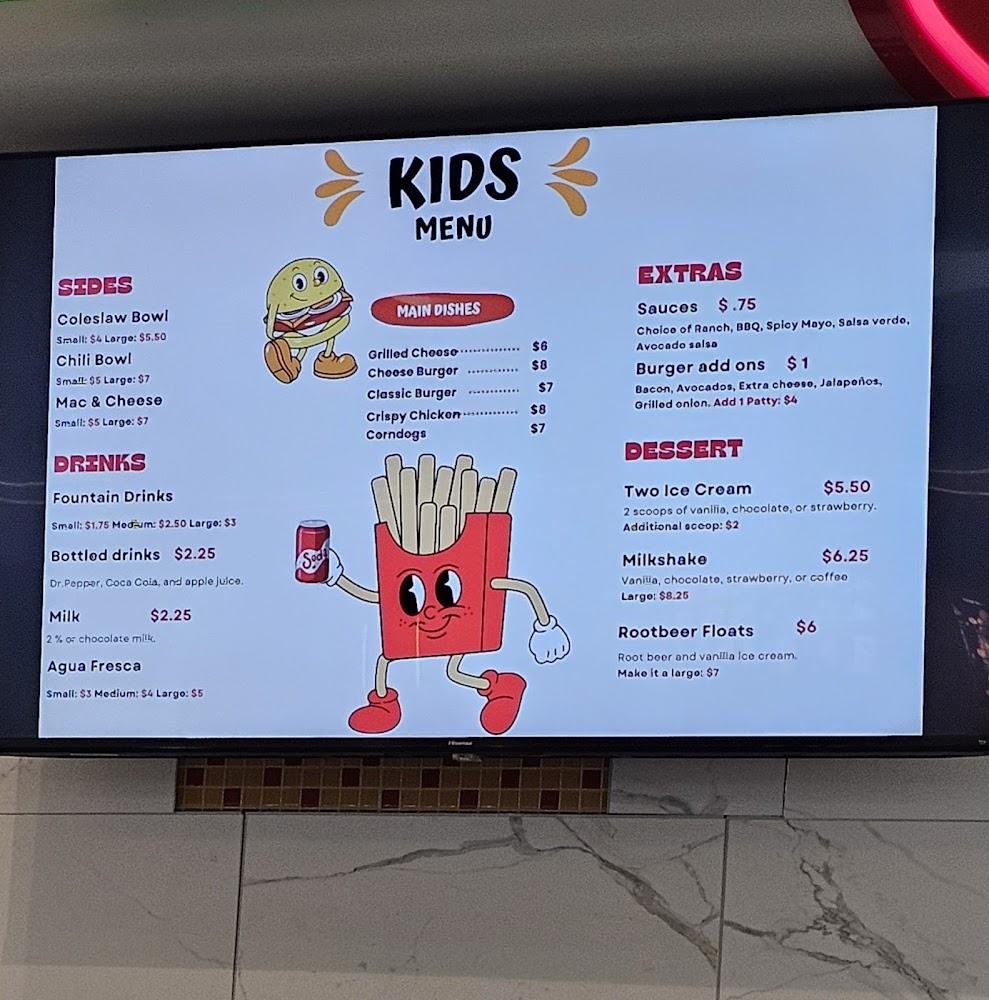 Stripes Restaurant Menu image 2